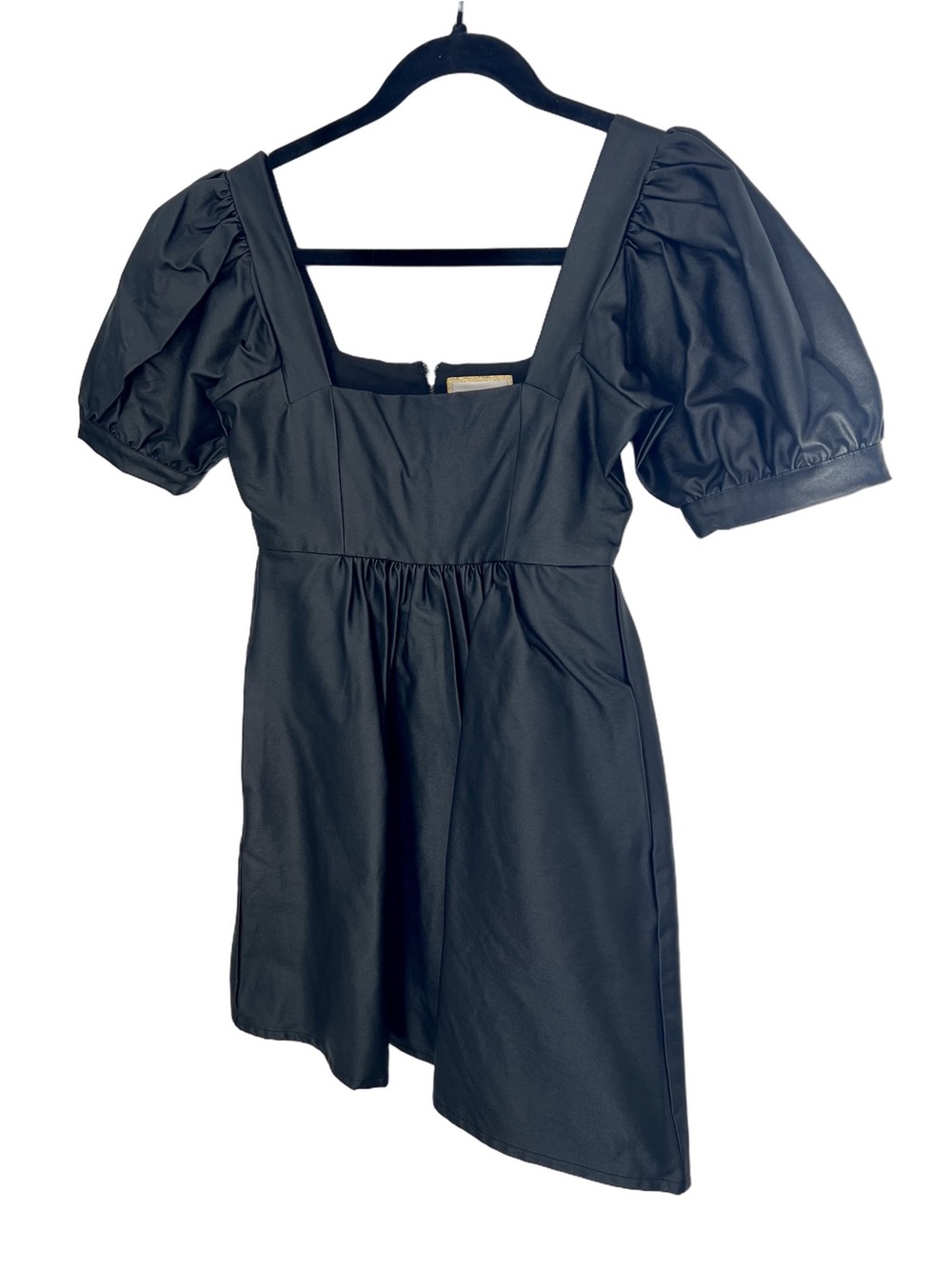 Luba By Payne • Women’s Black Puff Sleeve Party Mini Dress XS NWOT - Picture 7 of 11